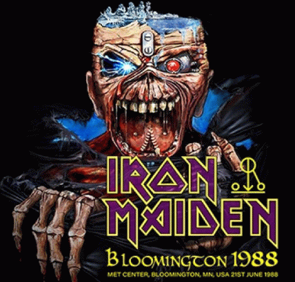 Iron Maiden (UK-1) : Bloomington 1988